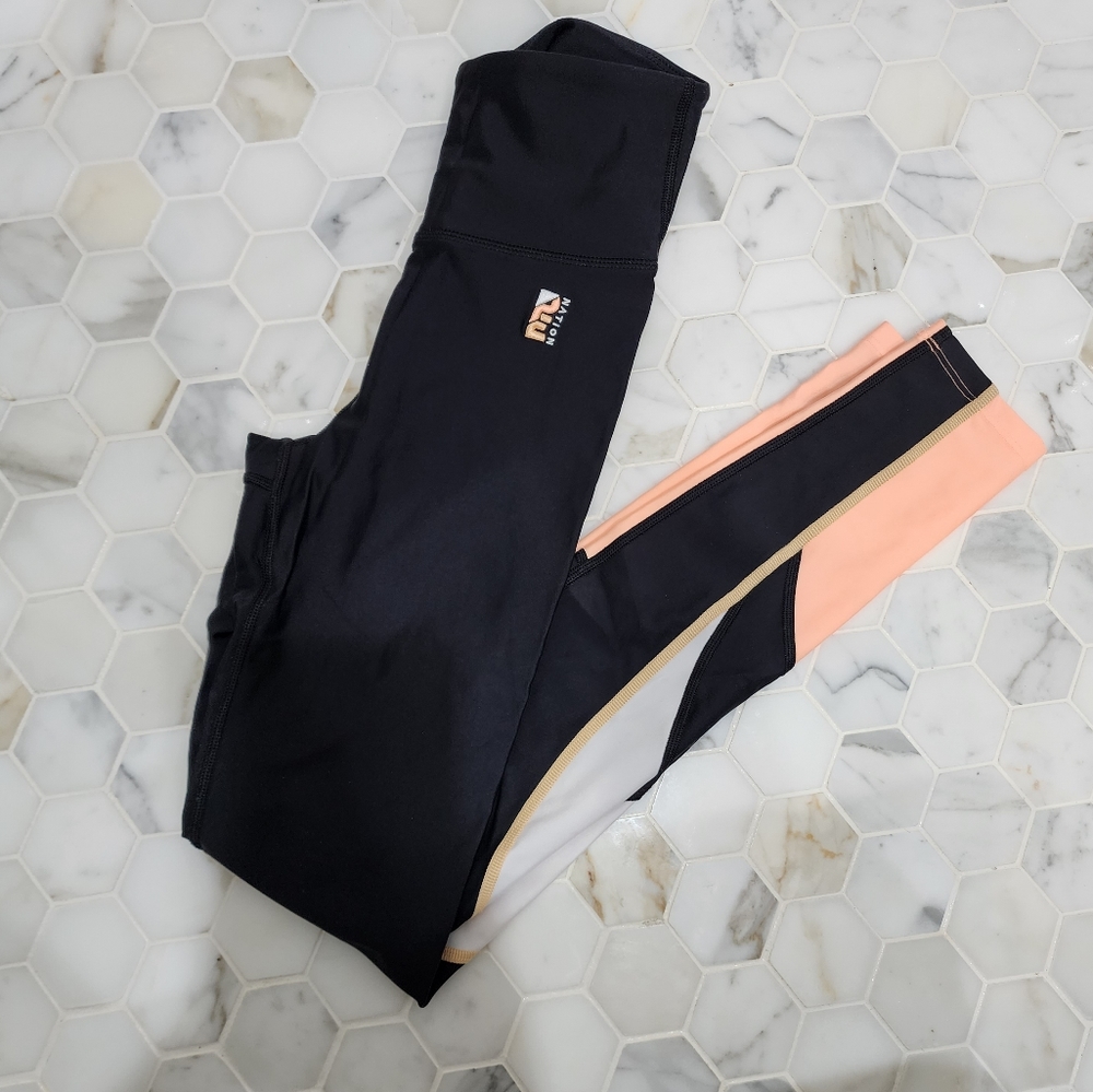 ✨️SALE✨️P.E Nation All Sports Leggings Size XS/ Athletic | color block orange